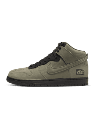 Dark green nike high tops hotsell